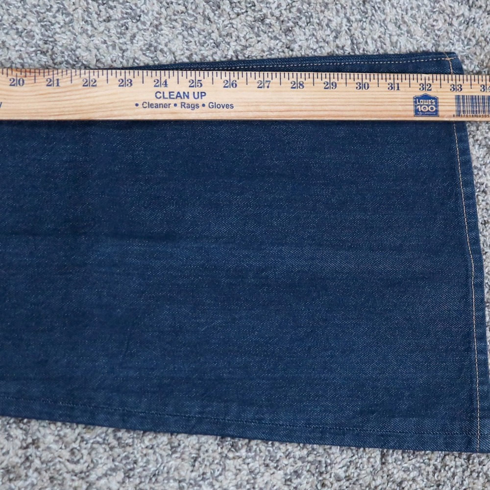 Express 70s Flare Jeans Womens 6R Dark Wash Mid Rise Conscious Edit NWT $98 - Picture 9 of 12